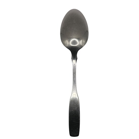 Oneida Paul Revere Stainless Steel Serving Spoon Satin Finish flatware premier - Picture 3 of 3